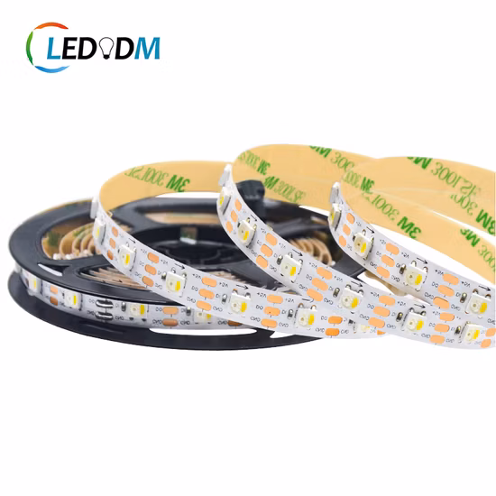 Spi 제어 고밀도 144LEDs/M SMD5050 DC5V Sk6812 내장 IC가 있는 디지털 RGBW LED 스트립