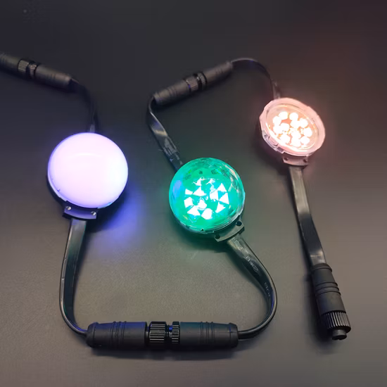 나이트 클럽 KTV 조명 IP65 30/60/144 LED 드림 풀 컬러 디지털 12V LED 스트립 개별적으로 주소 지정 가능 Ws2815 RGB 픽셀 LED 스트립