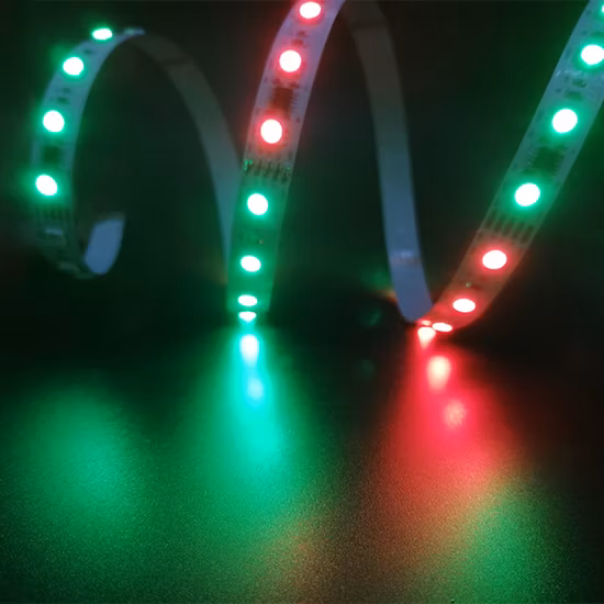 5050 RGB 슬라이드 조명 스트립, 프로그래밍 가능한 호텔 음악 DMX LED 스트립
