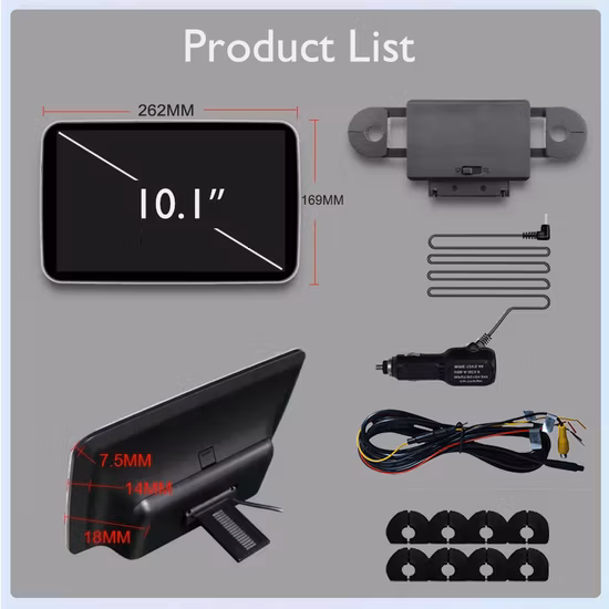 까만 국경 전기 용량 차 항법 터치스크린에 투명한 도매